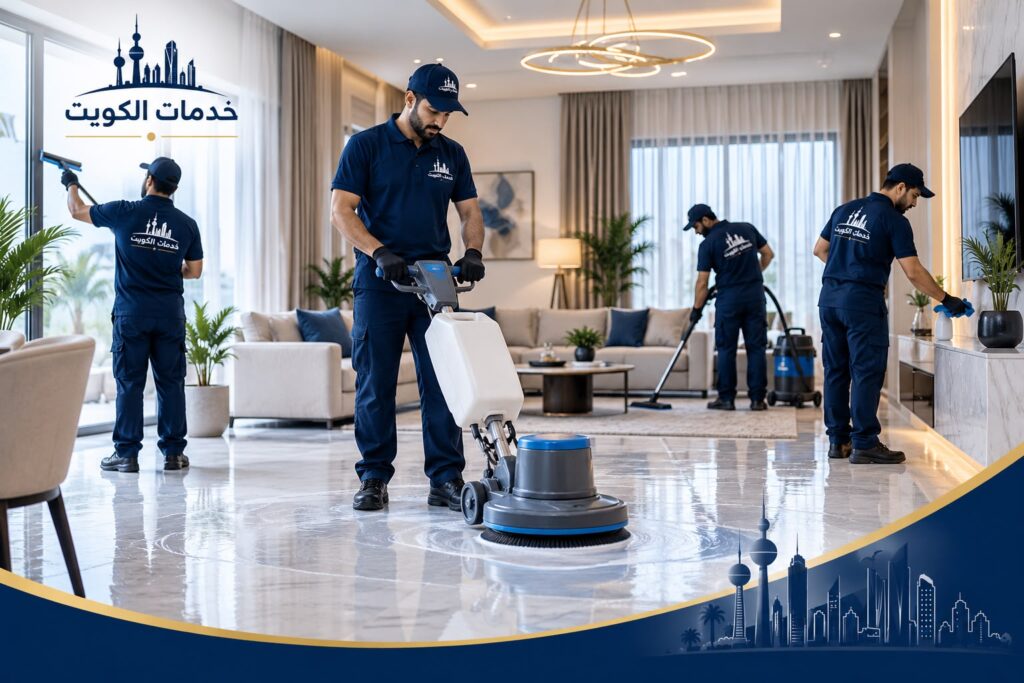 خدمات تنظيف المنازل والشقق في الكويت
